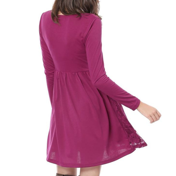 Allegra K long sleeves Dress - Picture 2 of 7